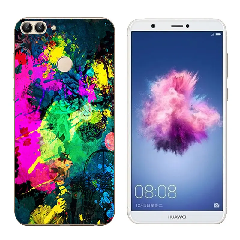 Мягкий чехол из ТПУ для Huawei P Smart Full Proctection Piano телефона с диагональю 5 65 дюйма