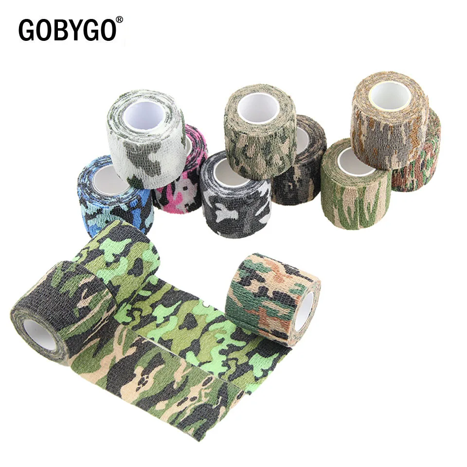 Самоклеящаяся эластичная бандажная лента GOBYGO 5 см * 450 из нетканого материала