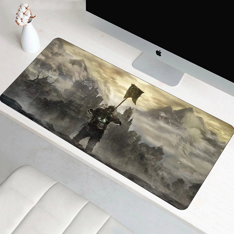 FFFAS 80x40 см XL большой коврик для мыши Dark Souls игровой геймер мальчик друг Подарочный