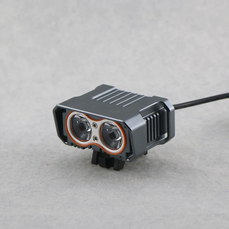 2T6 5000 Люмен USB Велоспорт велосипед свет 2x Cree XM-L T6 светодиодный 4 Режимы налобного