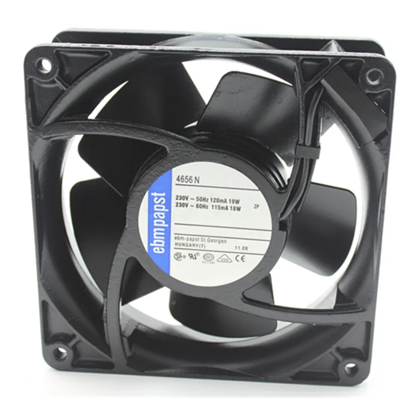 Оригинальный вентилятор охлаждения с двойным шариковым подшипником 4656N 230 В 19 Вт