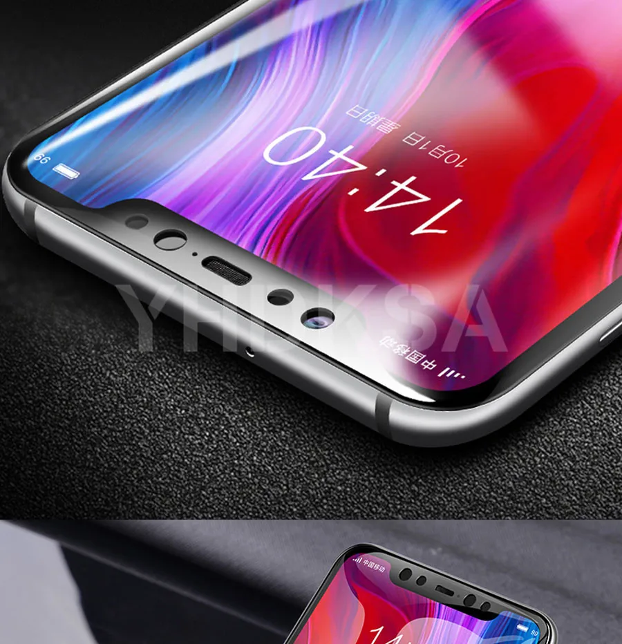 9D полное Защитное стекло для Xiaomi Mi 8 9 SE A1 A2 Lite Pocophone F1 Max 3 2 Note 3 закаленное защитное стекло для экрана