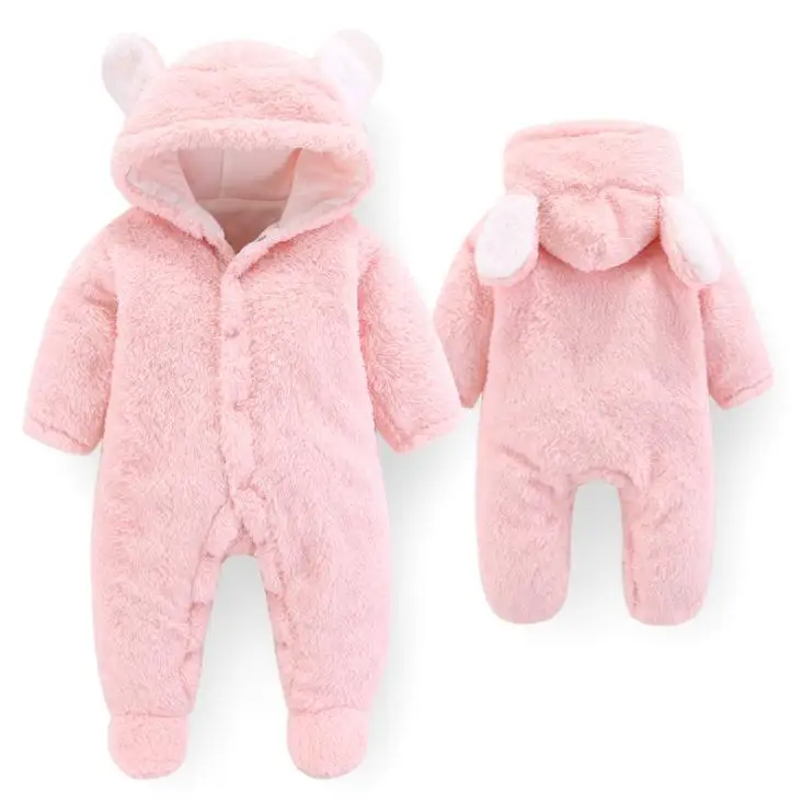 

Baby Girl Clothes Cartoon Jumpsuit Flannel Pajamas baby romper stitch newborn clothes long sleeve Jumpsuit Outfits Clothes