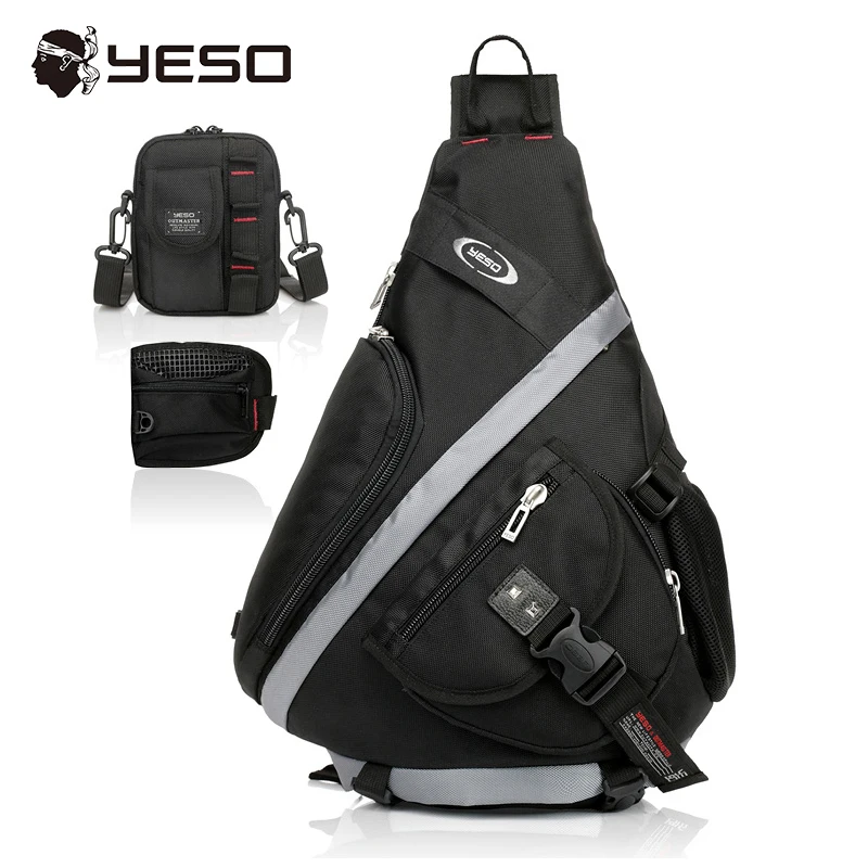 YESO Extra Large Размер сундук сумка Универсальный Слинг Сумка 3 в 1 мужчины дорожные - Фото №1