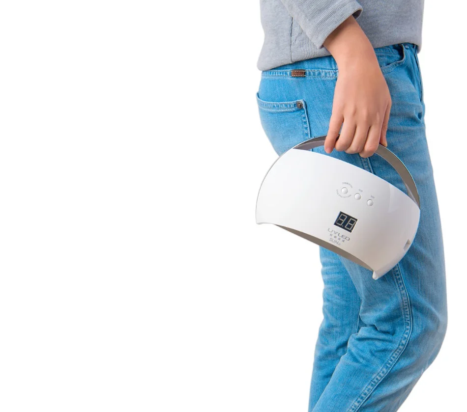 УФ лампа SUN6 для сушки ногтей оригинальный светодиодный смарт светильник 48 Вт