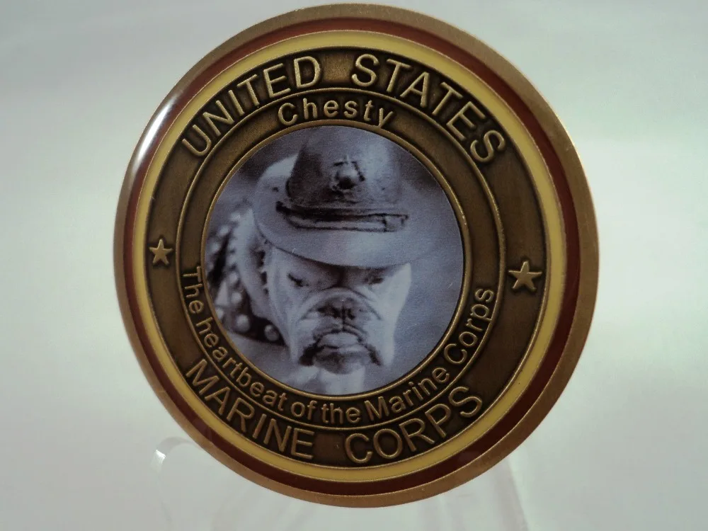 Горячая Распродажа морской корпус день рождения USMC Challenge монета военный Chesty