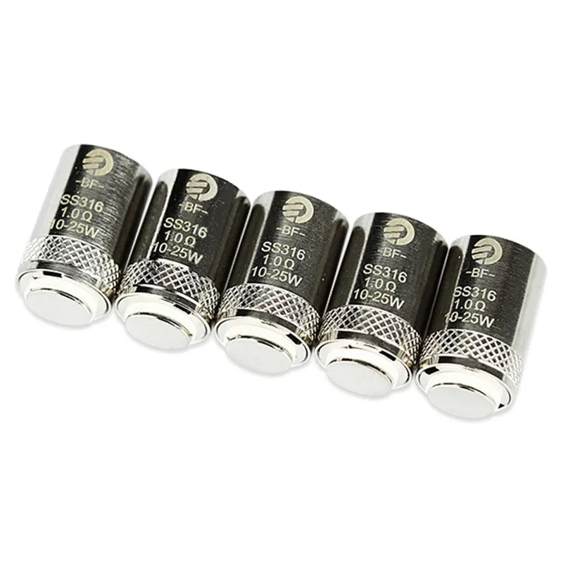 10 шт. Joyetech EGO AIO катушка Cubis BF 0.5 Ом/0.6ом/0.2 Ом/1 Ом/1.5ом SS316 для CUBIS/ AIO/кубический