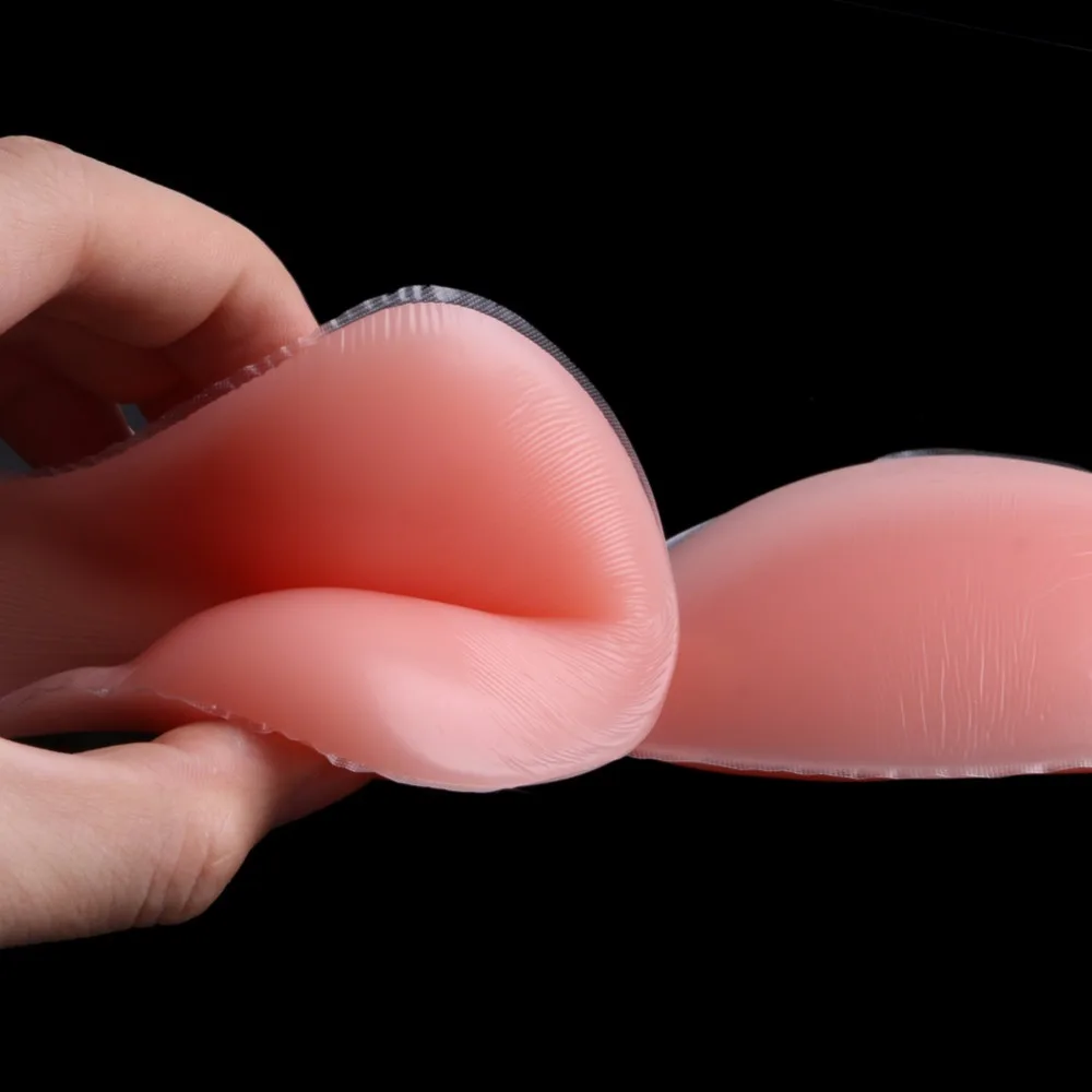 Треугольные подушечки силиконовый купальник пуш-ап бюстгальтер вставка для