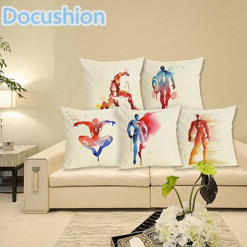 European Minimalist Style Cushion Cover Linen Case For Sofa Fundas Home Decorative Pillow Throw Almofadas Cojines | Дом и сад