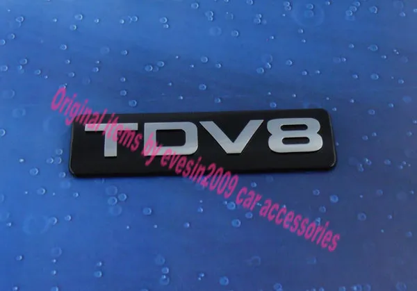 Авто черный TDV8 для Range Rover HSE Vogue Спортивная эмблема Знак Стикеры|Наклейки на