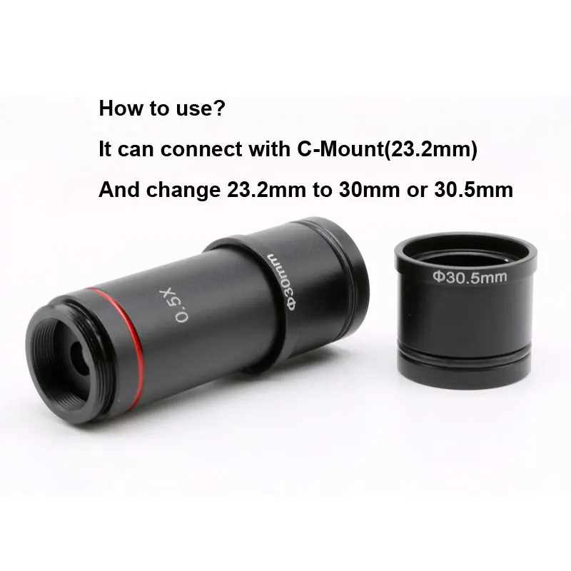 Адаптер для микроскопа 23 2 мм до 30 5 кольцевой электронный адаптер окуляра