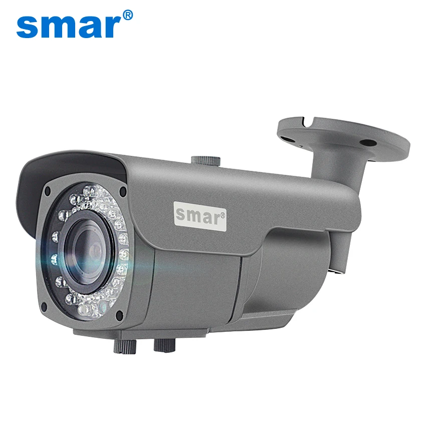 

Smar Onvif Security HD IP Camera 720P 1080P Outdoor Waterproof CCTV Bullet Camera 4X Zoom 2.8-12mm Manual Varifocal lens