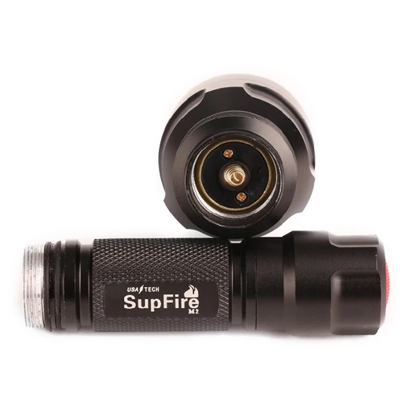 Supfire черный корпус светодиодный фонарь 3 Вт 300Лм CREE XM-L T6 фонарик Наружное