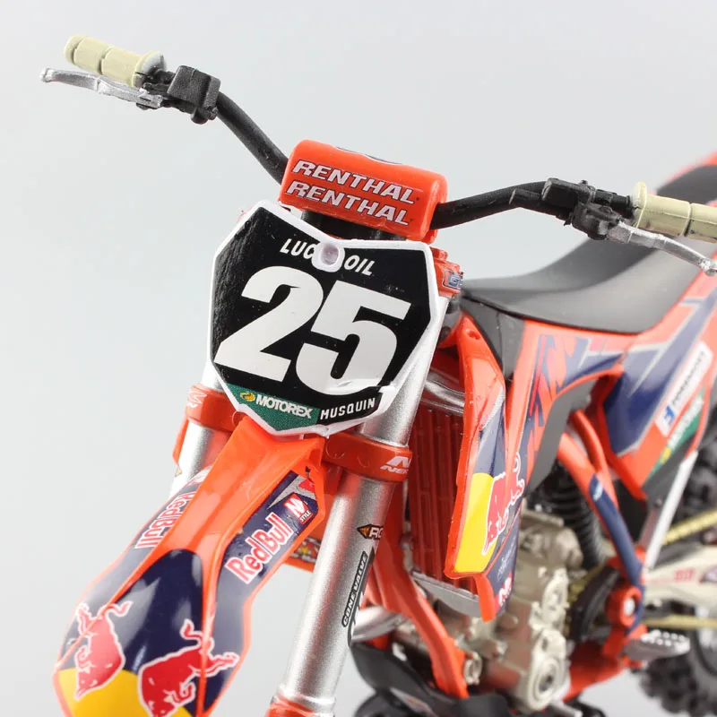 1/12 KTM 250SX-F № 25 напитка red bull от производителя racer SXF 2013 Марвин Musquin масштаб мотоциклов литья под давлением модель Мотокросс MX Байк игрушки