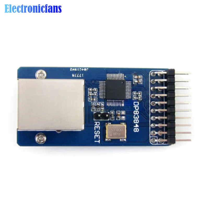 DP83848 Ethernet физическими трансивер RJ45 Contor управления интерфейсная плата |