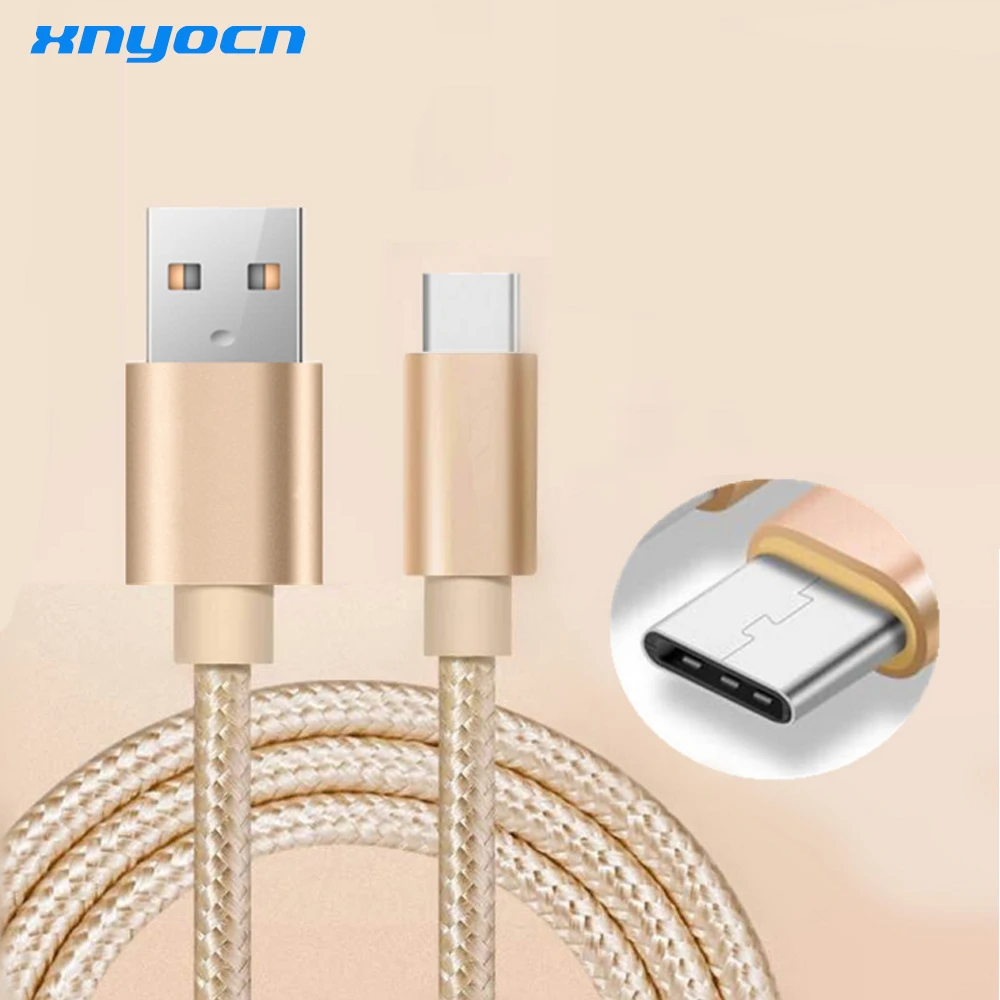 Кабель Xnyocn USB Type C 3 1 для быстрой синхронизации данных и зарядки Nokia N1 Xiami 4C Nexus 5X 6P