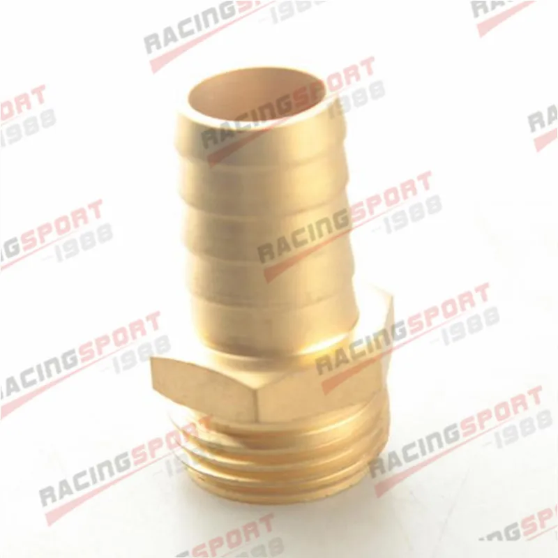 

Brass 3/4" Male Hose Barbs To 3/4" NPS Pipe Fuel Oil Straight Fitting Adapter