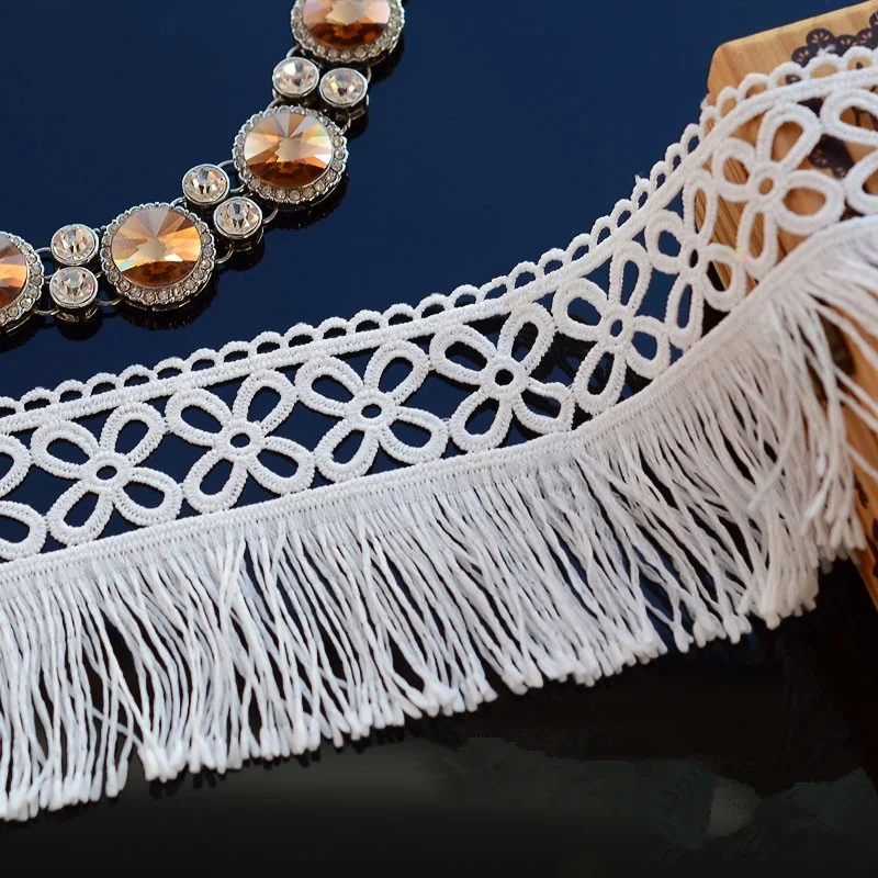 1 метр кисточки Кружева Вышивка отделка свадебное платье лента Сделай Сам шитье