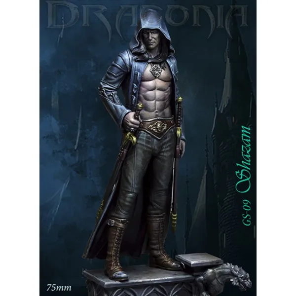 1:24 модельная фигурка из смолы игровой персонаж фильма 75 мм R09|Игровые фигурки и