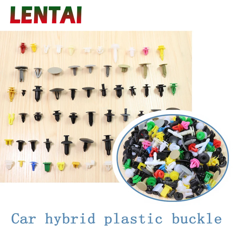 

LENTAI 1000pcs/set Auto Bumper Fastener Car Door Fender Rivet Fastener For Mazda 6 CX-5 Suzuki Grand Vitara SX4 Mitsubishi ASX