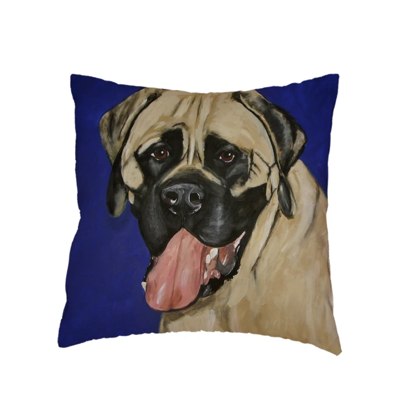 Наволочка из полиэстера персиковая для подушки украшение домашнего стула с