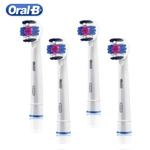 Насадки для электрической зубной щетки Oral B EB18, сменные 3d-головки для быстрого отбеливания зубов, удаление зубного налета, чистка ротовой полости, для Oralb