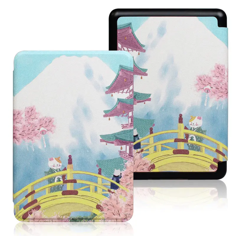 Чехол для Amazon New Kindle 10-го поколения Paperwhite 4 Умный Магнитный чехол Funda для Kindle PU планшет складной чехол-книжка - Цвет: NKP014