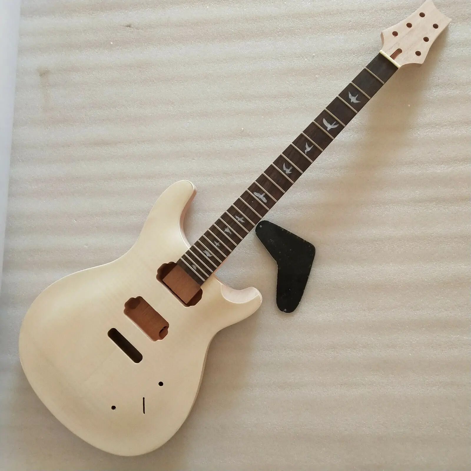 

JI YIN 1 set DIY unfinished Guitar Neck and body for PRS style guitar kit