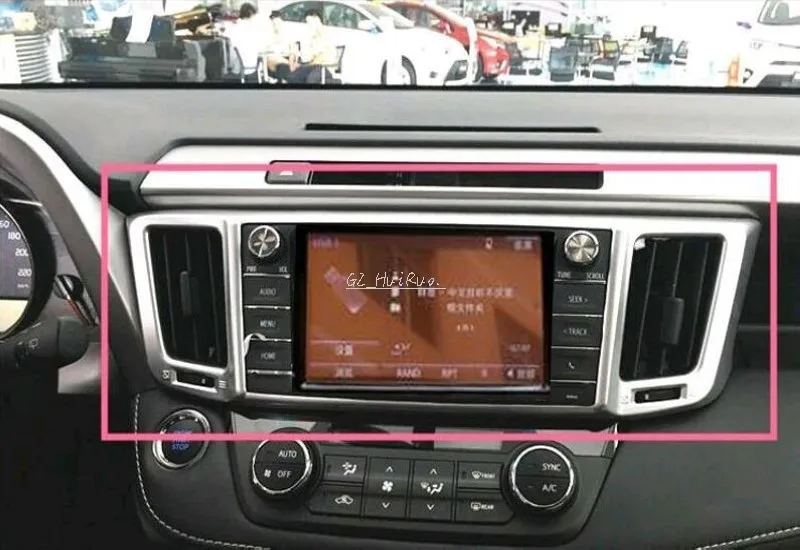 Крышка вентиляционного отверстия для кондиционера воздуха Toyota RAV4 2016 2017 ABS|cover