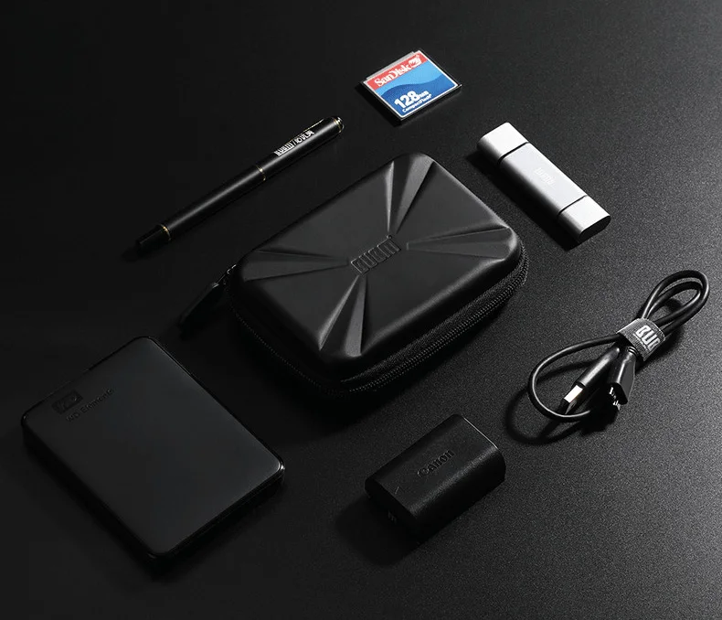 BUBM сумка для жесткого диска посылка USB U щит/U диск/наушники/SD карты флэш-накопитель палочки чехол для переноски органайзер для путешествий