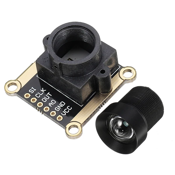 Φ TSL1401CL линейный CCD ультра широкоугольный объектив 120 градусов черно белый модуль