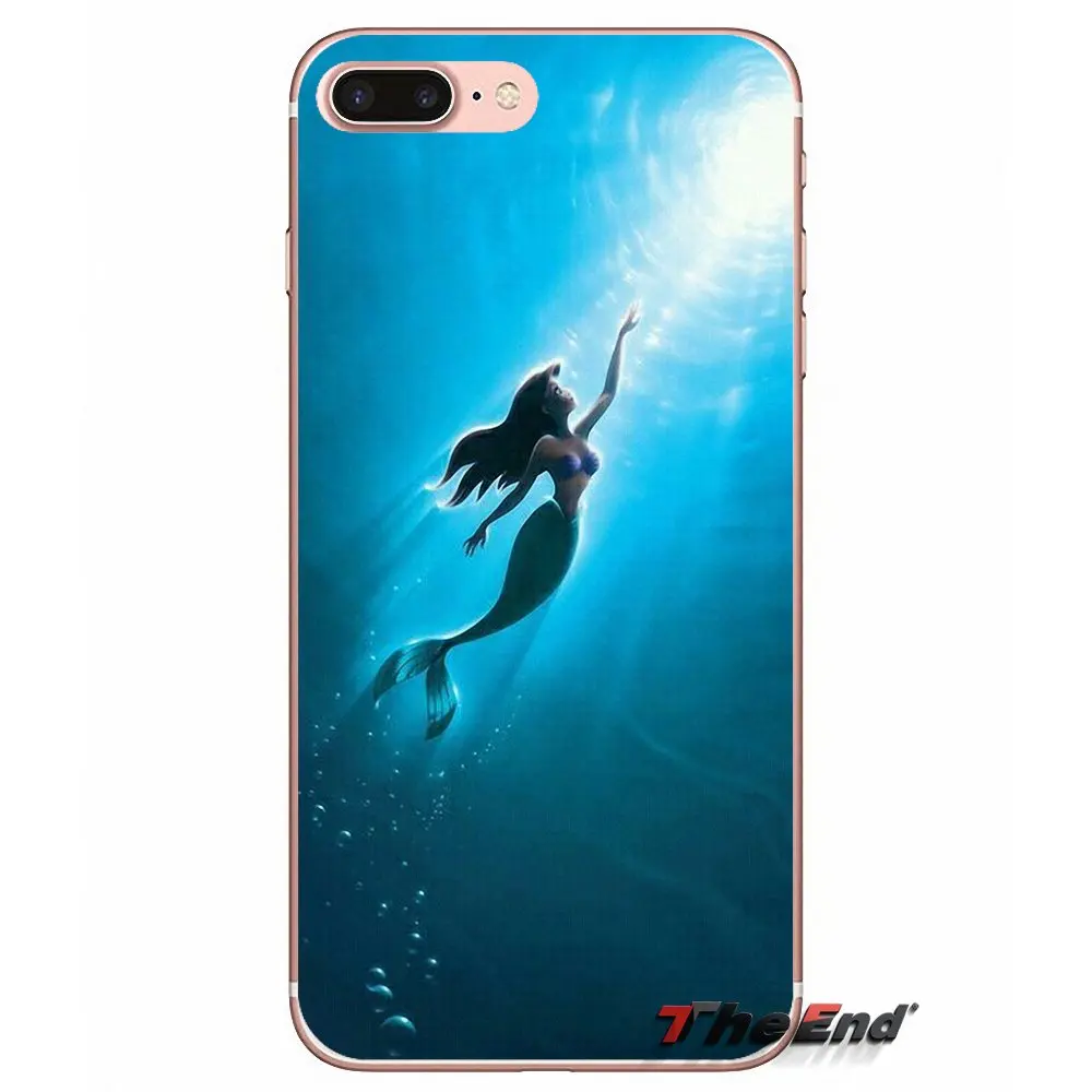Ариэль татуировки Русалочка для huawei P Smart Y6 Ascend P8 P9 P10 плюс Nova P20 Lite Pro мини 2017