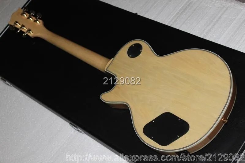 Новое поступление магазин под заказ электрогитара EMG pickups из натурального дерева