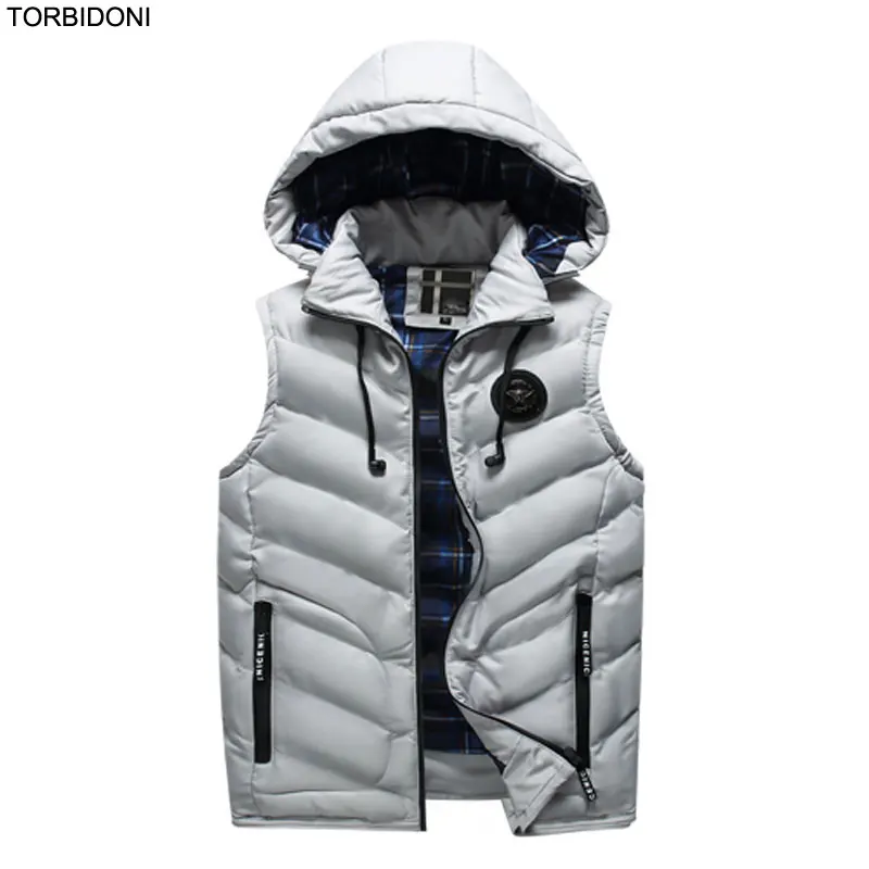 Новый жилет Для мужчин Однотонная повседневная обувь осень Повседневное без