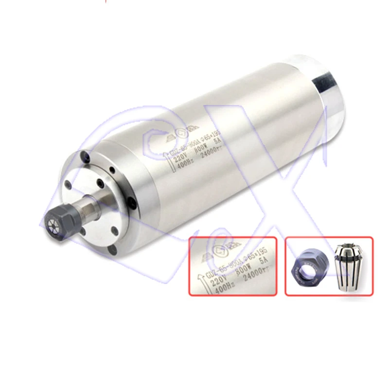 

Электродвигатель шпинделя Changsheng 800 Вт кВт, шпиндель гравировального станка, электродвигатель шпинделя с воздушным охлаждением