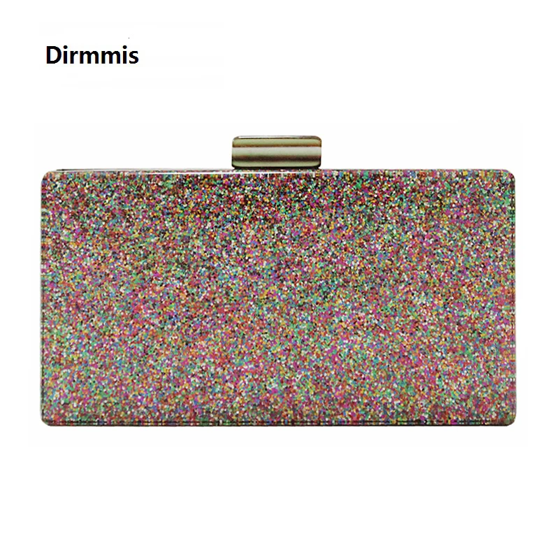 Новый кошелек Марка Модные сумки Для женщин сумка красочные блесток Выходные