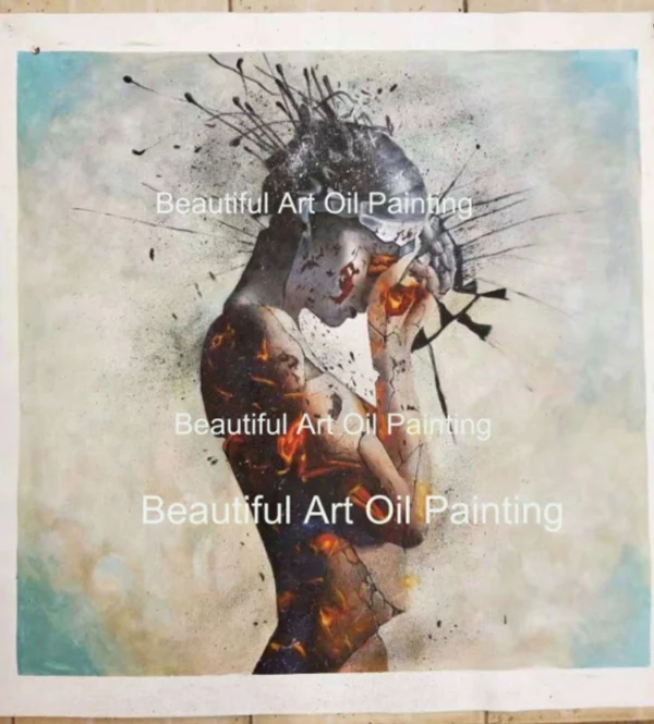 Высокое качество женская фигура картина маслом на холсте для домашнего декора