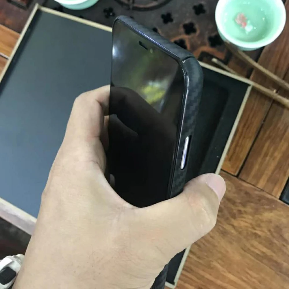 Настоящее углеродное волокно для iphone XS Чехол Ультра-светильник чехол мобильный чехол для телефона для Apple IPhone MAX углеродный чехол Защита объектива
