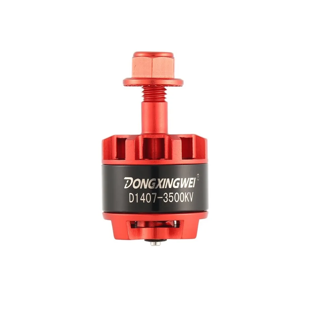4 шт DXW D1407 3500KV 2200KV 2400KV 2600KV 2700KV 2 3 S CW/CCW 5 мм бесщеточный двигатель для RC гоночный Drone