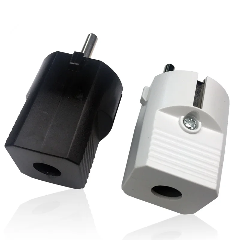 2 X Schuko Германия 4 8 мм поршневой палец Тип F Rewireable Мощность Plug 250V 10/16 ампер|plug type|plug