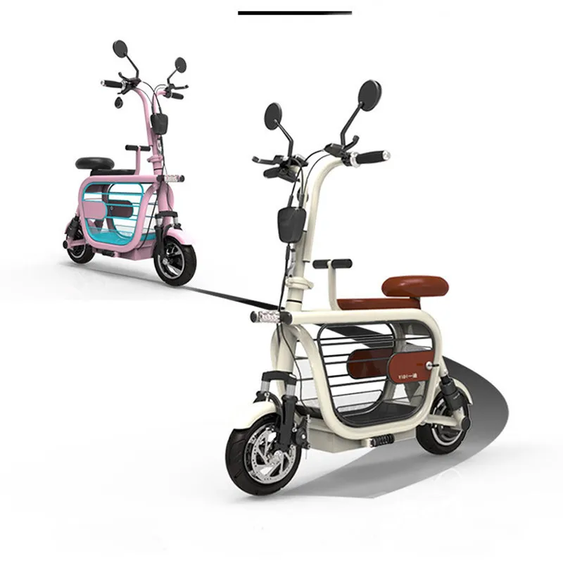 Мотоцикл литиевая батарея электрические мотоциклы 48V 580W Мини Citycoco электрический