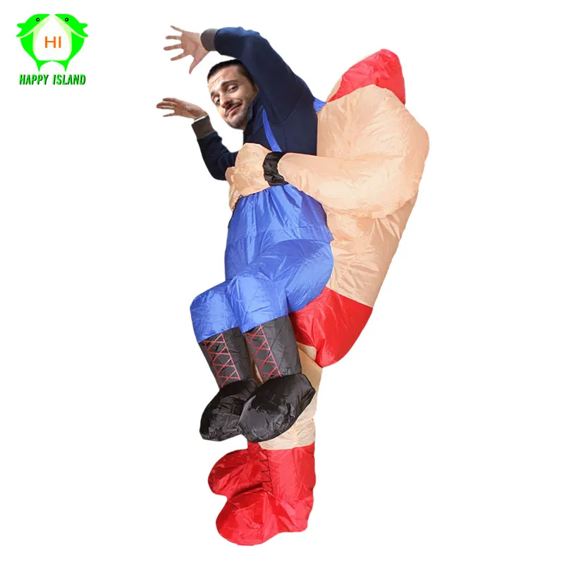 Взрослый борец карнавальный костюм сильный человек выкинул меня на руки