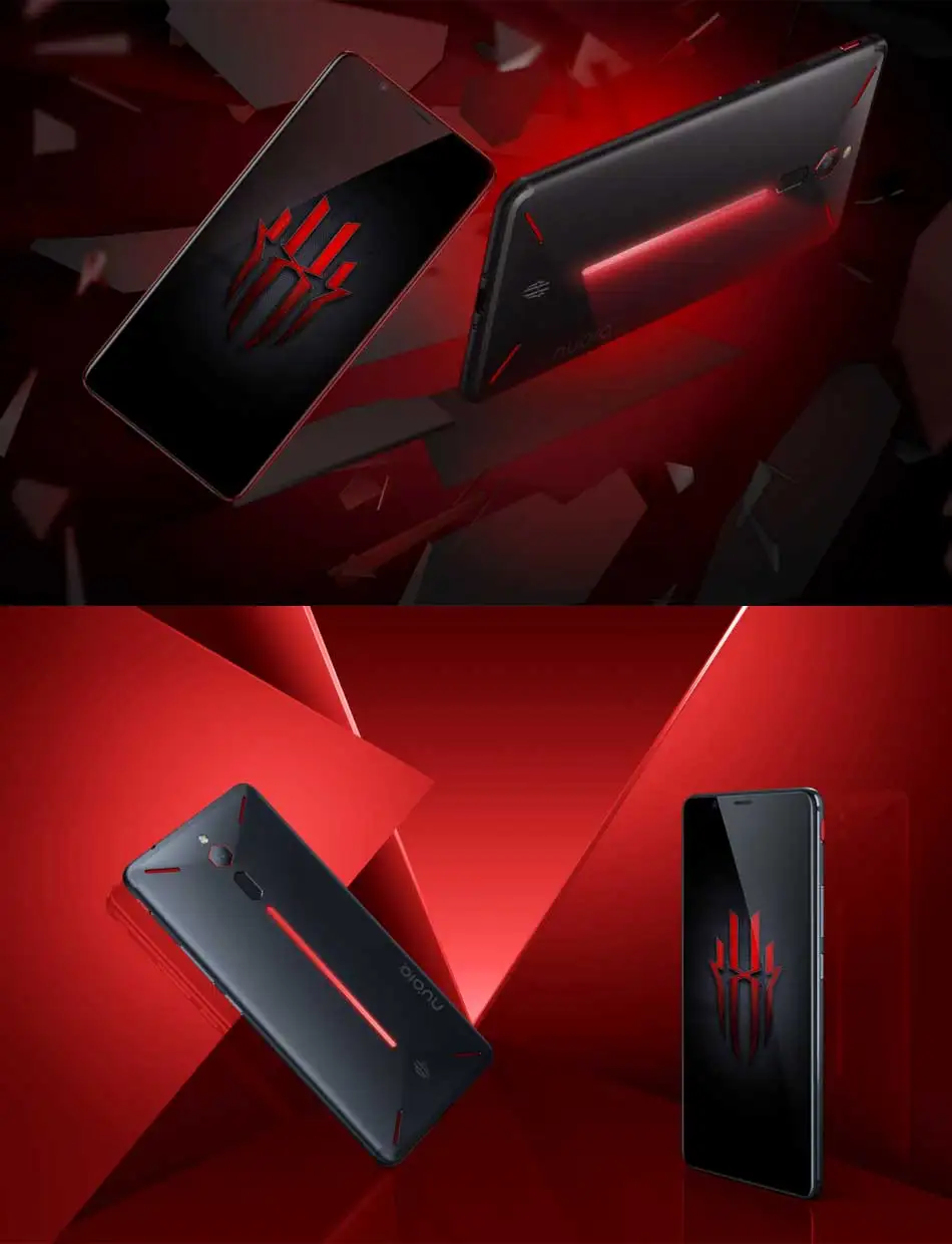 Оригинальный zte Nubia красный волшебный игровой мобильный телефон 6