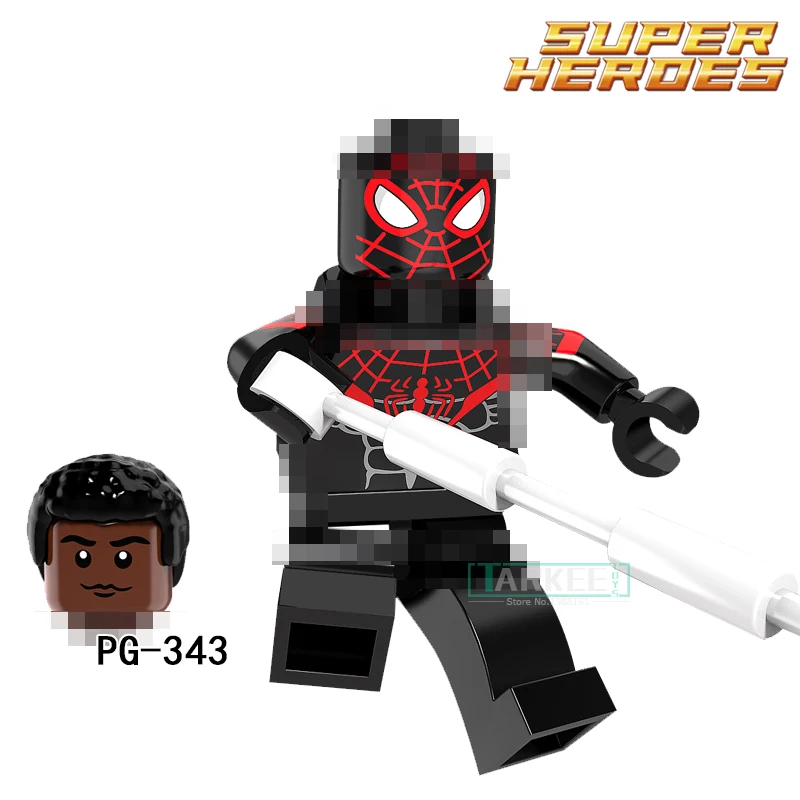 Здание Конструкторы Super Hero цифры Зеленый Гоблин Ultimate Spider-Man Mark 2 Ник Фьюри г. w. мост
