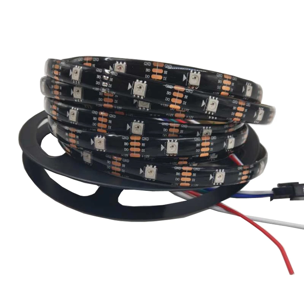 Светодиодный ленточный светильник WS2815 12 В (WS2812B/WS2813) RGB светодиодный