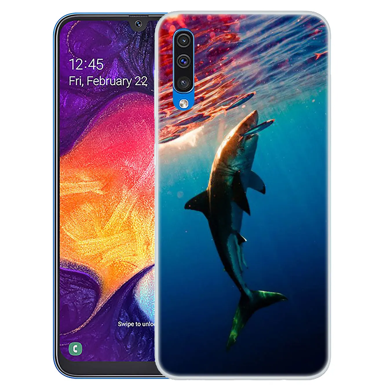 Жесткий прозрачный чехол для телефона Lavaza Samsung Galaxy A10 A20 A30 A40 A50 A60 A70 M40 M30 M20 M10