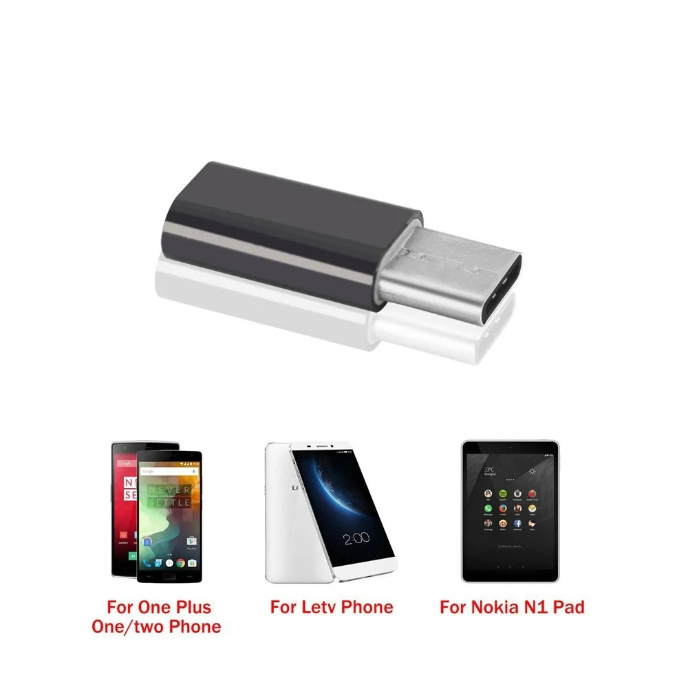 2 шт. USB 3 1 Type C к 5PIN Micro зарядное устройство Type-c адаптер для Samsung galaxy S9 + Note 8 ZUK Z1 xiaomi |