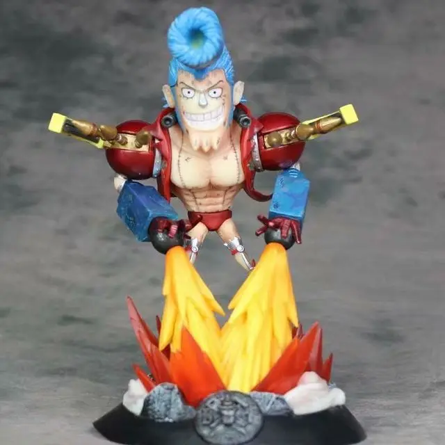 21 5 см аниме фигурки Брук Eustass малыш Одна деталь Фрэнки цифры Franky Рисунок Модель