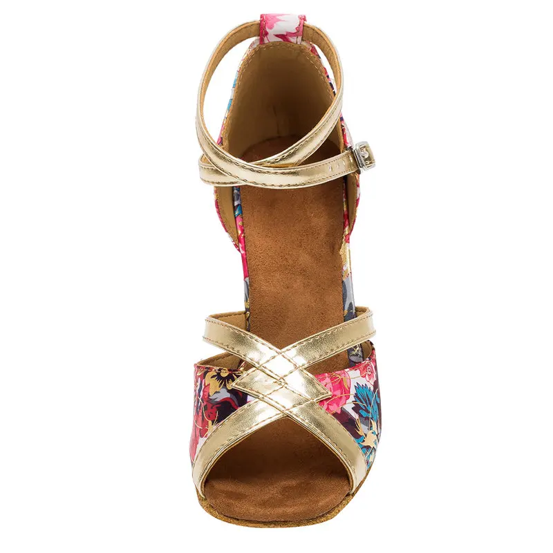 Женские атласные туфли HXYOO красные синие для латиноамериканских танцев бальные