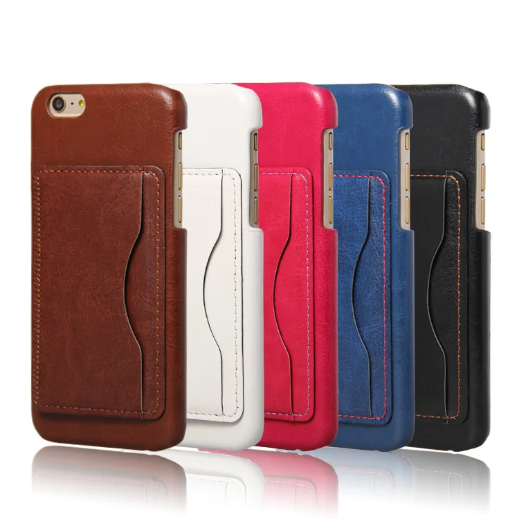 Case Cover For Apple iPhone 6 6s 4.7 inch Fashion Luxury Leather iPhone6 Shell With Card Holder Stand Function black Cases |